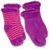 2 Pack Terry Socks - Purple
