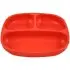 Divided Plate - Red