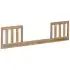 Emory Farmhouse Toddler Rail - Driftwood