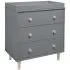 Lolly 3 Drawer Changer Dresser Grey - Washed Natural