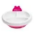 Plato Warm Feeding Plate - Pink