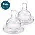Anti-colic Bottle Flow 2 Nipple 2pk