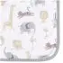 2 Ply Plush Blanket - Animals+ Geo