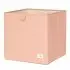 Recycled Fabric Storage Cube - Solid Clay