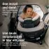 Andi 360 Rotating All-in-One Convertible Car Seat Authentic Black