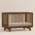 Scoot 3 In 1 Convertible Crib - Natural Walnut