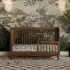 Scoot 3 In 1 Convertible Crib - Natural Walnut