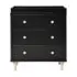 Lolly 3 Drawer Changer Dresser - Black Washed Natural