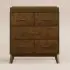 Scoot 3 Drawer Changer Dresser - Natural Walnut