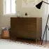 Scoot 6 Drawer Dresser - Natural Walnut