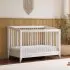 Sprout 4 in 1 Crib with Toddler Rail - White