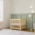 Yuzu 8 in 1 Convertible Crib with All Stages Conversion Kit - Natural