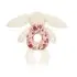 Blossom Cream Bunny Berry Ring Rattle