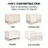 Colby 4 In 1 W/Trundle Full Size Washed Natural