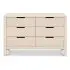 Colby 6 Draw Dresser - Washed Natural