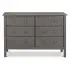 Jayden 6 Drawer Double Dresser Slate