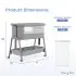 Calypso Portable  Bassinet Grey