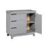 Hudson 3 Drawer Changer Dresser Grey