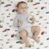 Crib Sheet - Happy Trucks