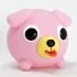 Jabber Ball Dog Pink