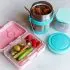 Zuppa Container with Spoon - Caicos Aqua