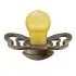 Couture Natural Rubber Pacifier 2 Pack - Dark Oak