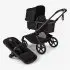Kangaroo Complete Black/Midnight Black + Free Comfort Wheeled Board