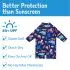 Kids One Piece UV Sun Suit - Sea Friends