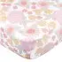 Knit Crib Sheet - Retro Floral - Floral