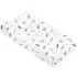Flannel Contour Pad Sheet With Slits - White Woof