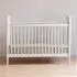 Liberty 3-in-1 Convertible Spindle Crib - Warm White