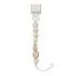 Colour Pop Pacifier Clip - Coconut Cream