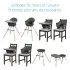 Moa High Chair - Beyond Graphite