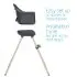 Moa High Chair - Beyond Graphite