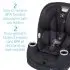 Pria All In One Convertible Car Seat - Authentic Black