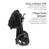 Zelia Luxe 5-in-1 Modular Travel System - New Hope Black