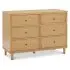 Marin with Cane 6 Drawer - Honey Cane
