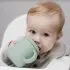 Silicone Sippy Cup with Handles - Lily Blue