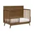 Palma 4 In 1 Crib With Toddler Rail - Natural Walnut