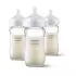 Natural Glass Baby Bottle 8oz 3 pack