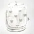 3 Pack Muslin Milk Bibs - White