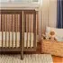 Pogo 8-in-1 Convertible Crib Natural Walnut
