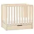 Colby 4 - In - 1 Convertible Mini Crib With Trundle Washed Natural