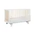 Hudson 3 In 1 Crib With Toddler Rail - White -Washed Natural