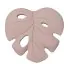 Silicone Teether - Monstera Pink