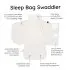 Sleep Bag Swaddler XS- Oat