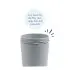 No Spill/Straw Cup Base - Grey