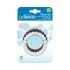 Beaded teether Rings - Gray/Black/White