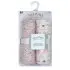 2 Pack Muslin Swaddle Blankets - Pink