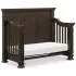 Tillen 4-In-1 Convertible Crib + Double Dresser + Nigh Stand - Truffle